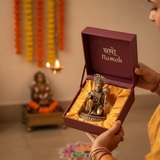 Pure Brass Hanuman Ji Idol – Handcrafted For Vastu
