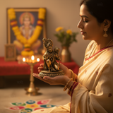 Pure Brass Hanuman Ji Idol – Handcrafted For Vastu