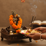 Pure Brass Hanuman Ji Idol – Handcrafted For Vastu