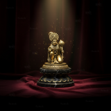 Pure Brass Hanuman Ji Idol – Handcrafted For Vastu