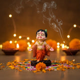 Bal Krishna Idol for Dashboard – Festive, Divine & Travel-Friendly