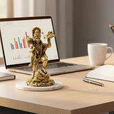 Virat Bajrang Bali - Sanjeevni Parvat Pure Brass Idol