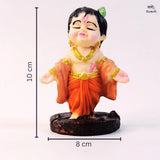 Bal Krishna Idol for Dashboard – Festive, Divine & Travel-Friendly