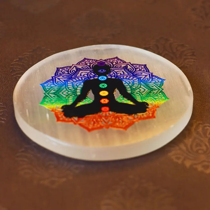 Crystal Super Charging Plate : Selenite