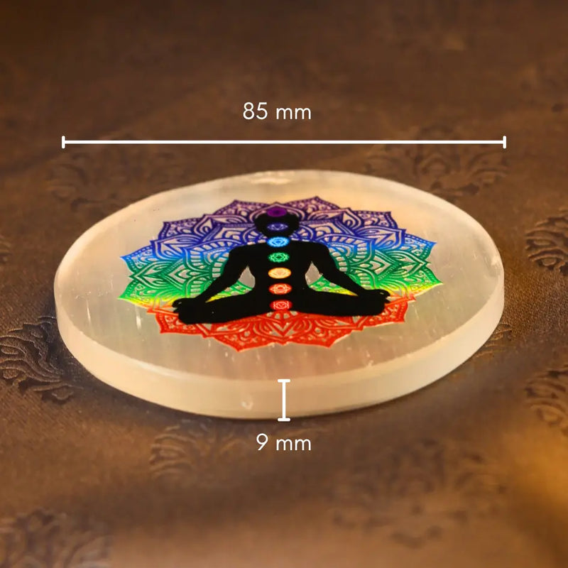 Crystal Super Charging Plate : Selenite