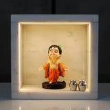 Bal Krishna Idol for Dashboard – Festive, Divine & Travel-Friendly