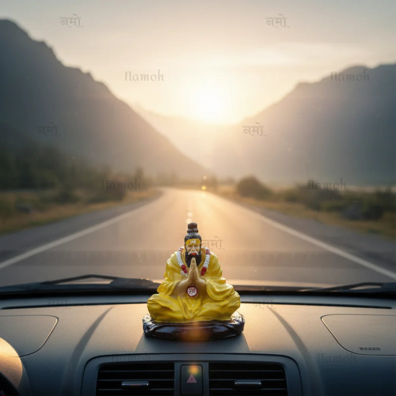 Premanand Ji Maharaj Idol | Spiritual Peace & Divine Energy for Home, Car & Gifting