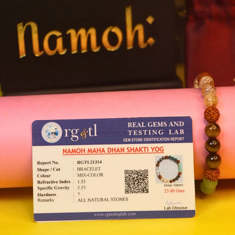 Namoh Maha Dhan Shakti Yog Bracelet