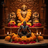 Bahubali Hanumaan Idol for Car Dashboard & Home