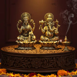 Shree Mahadhan Laxmi and Ganesh Idol