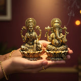 Shree Mahadhan Laxmi and Ganesh Idol